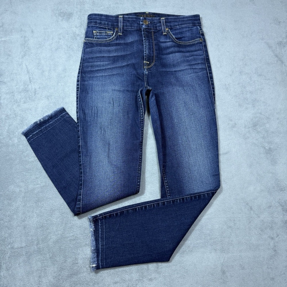7 For All Mankind Jean Womens 4 (28x28) JEN7 Ankle Skinny Stretch Denim USA Boho